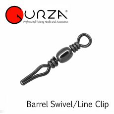 Gurza Barrel Swivel/Line Clip dropshot forgókapocs