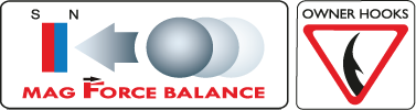 Mag Forced Balance Owner hooks logo