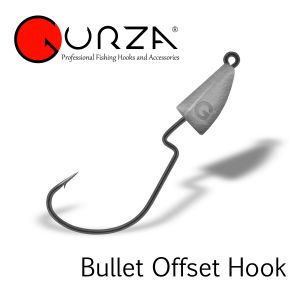 Gurza Bullet Offset Hook offset horog - wobblerek.com