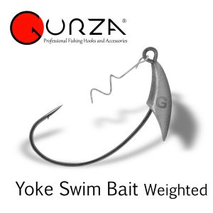 Gurza Yoke Swim Bait Weighted offset horog- wobblerek.com