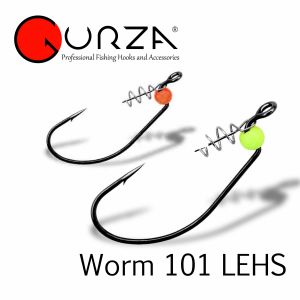 Gurza Worm 101 LEHS offset horog - wobblerek.com