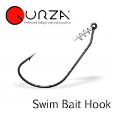 Gurza Swim Bait Hook offset horog 