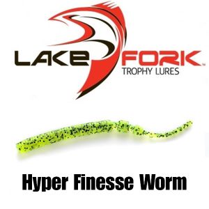 Lake Fork Hyper Finesse Worm - Wobblerek.com