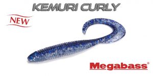 Megabass Kemuri Curly gumihal - wobblerek.com