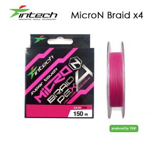 Intech MicroN Braid PE X4 fonott zsinór - wobblerek.com