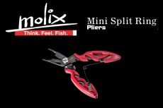 Molix Mini Split Ring Pliers kulcskarika nyitó fogó