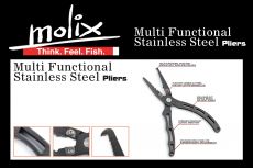 Molix Multi Functional Stainless Steel Pliers Fogó 