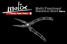 Molix Multi Functional Stainless Steel Pliers Fogó 