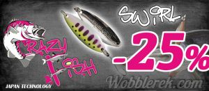 Crazy Fish SWIRL - Wobblerek.com