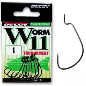 Decoy Worm 11 Tournament offset horog - Wobblerek.com