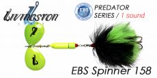 Livingston Lures Predator Series EBS Spinner 158 körforgó