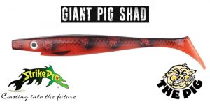 Strike Pro Giant Pig Shad plasztik csali - wobblerek.com