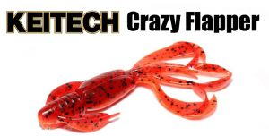 Keitech Crazy Flapper gumihal (kreatúra) - wobblerek.com