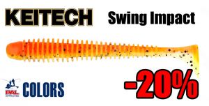 Keitech Swing Impact gumihal - wobblerek.com